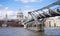 St Paul\'s Cathedral and the Millenium footbridge