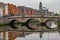 St Paulo Church Reflection in Leffey river