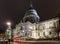 St. Pauls Cathedral by night in London