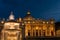 St Peter Basilica night view