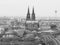 St Peter Cathedral in Koeln, black and white