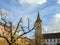 St. Peter Church in autumn. Switzerland, Europe