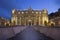 St. Peter\'s Basilica at night, Vatican city