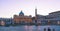 St. Peter`s Square and Basilica, evening ambient climate