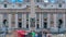 St.Peter\'s Square full of tourists with St.Peter\'s Basilica and the Egyptian obelisk within the Vatican City timelapse