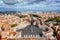 St. Peter\'s Square, Piazza San Pietro in Vatican City. Rome, Italy in the background