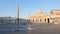 St. Peter Square, morning, Rome, Italy