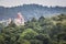 St. Peter and St. Paul\'s Church aerial view, Vilnius, Lithuania