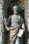 St Peter statue on the high altar at the Franciscan Church of St Catherine of Alexandria in Krapina, Croatia