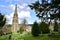 St Peters Parish Church. 1870. Edensor, Derbyshire, England. March 17, 2023.