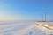 St. Petersburg. Gulf of Finland in winter