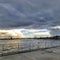 St. Petersburg Pier storm cloud 2021