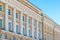 St. Petersburg, Russia - June 4 2017. State Hermitage, eastern wing of General Staff building