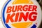 ST. PETERSBURG RUSSIA-NOVEMBER 11, 2018: logotipe of Burger King fast food restaurant