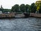 St. Petersburg, Russia - September 21, 2017: Channels and bridges of St. Petersburg, Russia