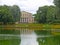ST. PETERSBURG. A view of a pond and the Yusupov Palace in the Yusupov garden