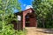 St-Placide-de-Charlevoix covered bridge. Baie St-Paul, Charlevoix, Quebec, Canada