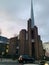 St Saviourâ€™s is a striking, angular and soaring 1976 brick church adjacent to Warwick Avenue underground station in London