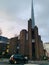 St Saviourâ€™s is a striking, angular and soaring 1976 brick church adjacent to Warwick Avenue underground station in London