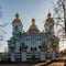 ST. ST. Petersburg, RUSSIA, Naval Cathedral of St. Nicholas