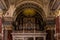 St. Stephen s Basilica in Budapest. Interior Details. Ceiling elements and organ.