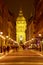 St. Stephen\'s Basilica night view