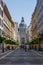 St. Stephen`s Basilica view from the Zrinyi street