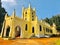 St. Stephen's Church in Ooty India surrounded by vegetation