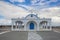 St. Thekla Agia Thekla church in Agia Napa, Cyprus. The nice view from this white and blue church of St. Thekla Agia Thekla on