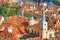 St. Thomas, Moldau, Prague Castle, Panorama of Prague, Czech Republic