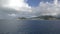 St Thomas USVI scenery with rainbow