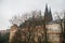 St. Vitus Cathedral in Prague in winter