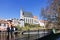 St Vitus church, Cesky Krumlov town UNESCO, South Bohemia, Czech republic, Europe