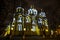 St Volodymyr`s Cathedral at night. Kyiv, Ukraine