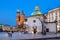 St Wojciech chapel, St. Mary`s Basilica on the Main square, KrakÃ³w, UNESCO, Poland