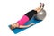 Stability Fitness Ball Leg Curls, Female Exercise