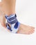 Stabilizing orthosis, feet support