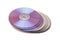 Stack of cd roms. CD & DVD disk