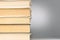 Stack of closed books