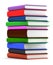 Stack of colorful books