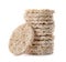 Stack of crunchy rice cakes
