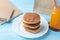 Stack dorayaki Japanese Pancake Sandwich