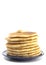 Stack of Freshly Made American Style Pancakes