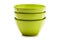 Stack green ceramic bowl