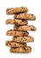 Stack of Ñhocolate chip cookies