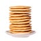 Stack of Pancakes isolated