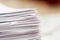 Stack of papers