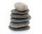 Stack of pebble stones