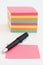 Stack of post-its