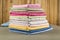 Stack of Quilt Cotton print material